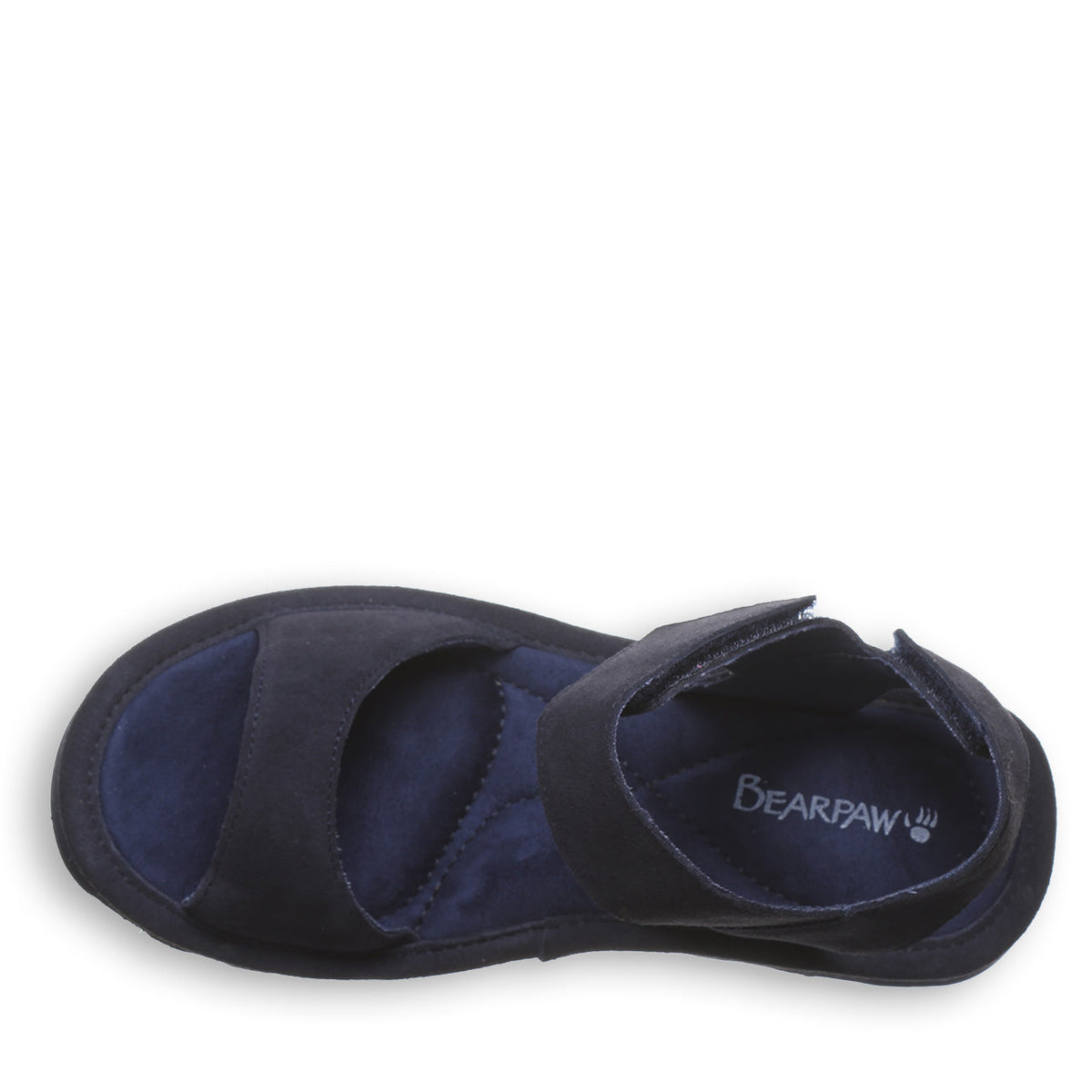 Crest Flatform Sandals in Cadet