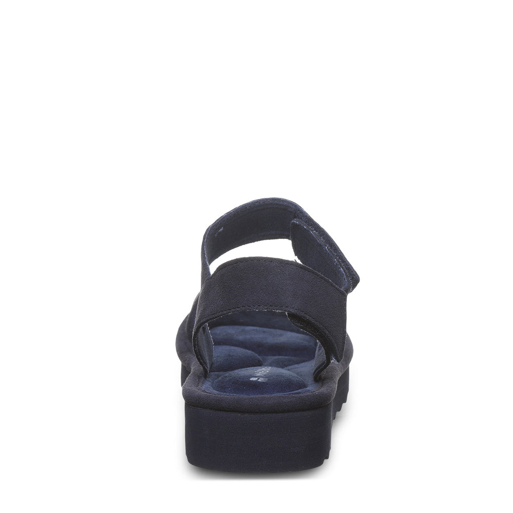Crest Flatform Sandals in Cadet