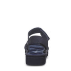 Crest Flatform Sandals in Cadet