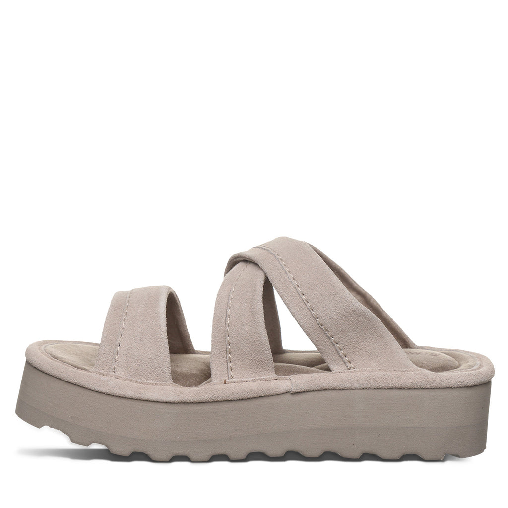 Altitude Slide Sandals in Mushroom