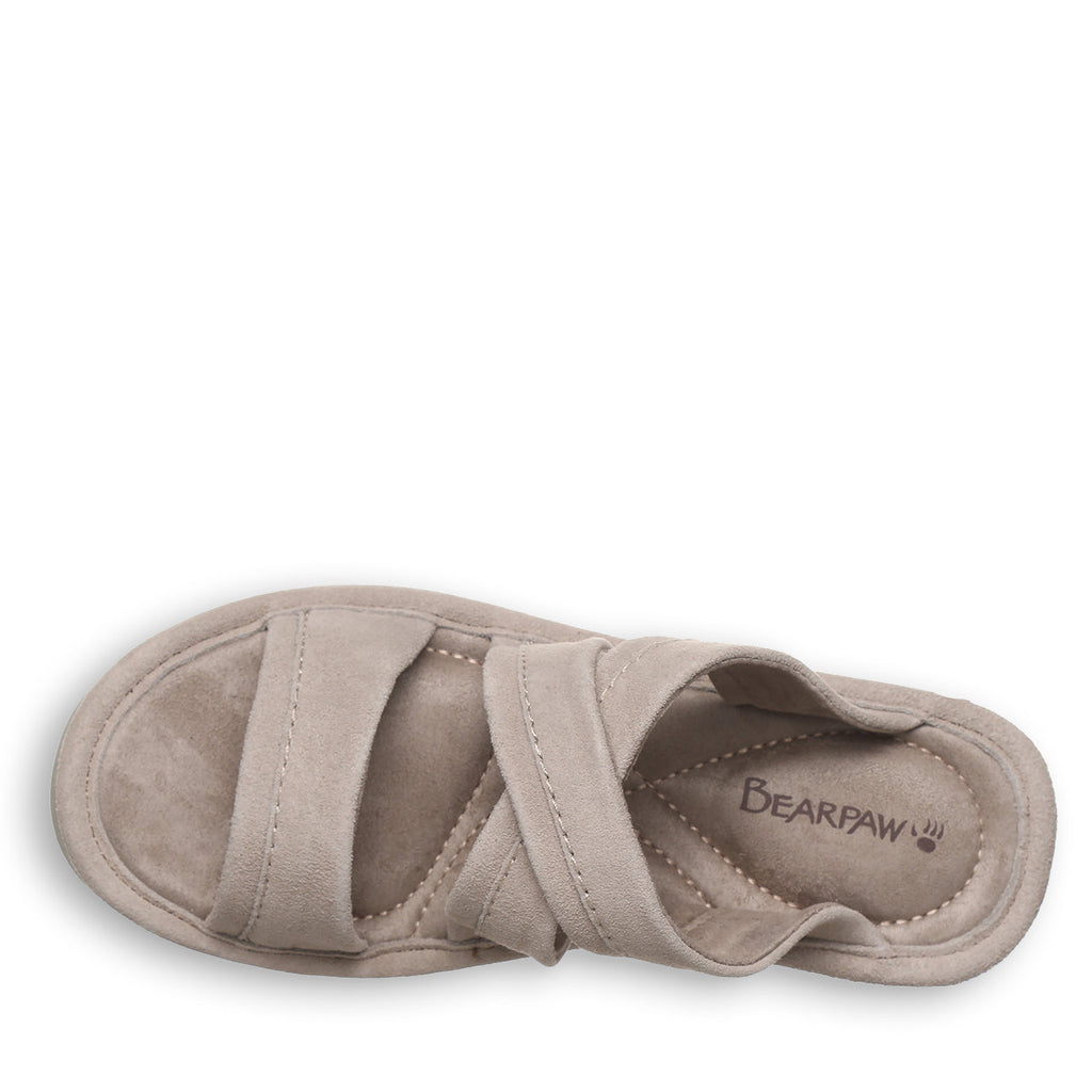 Altitude Slide Sandals in Mushroom