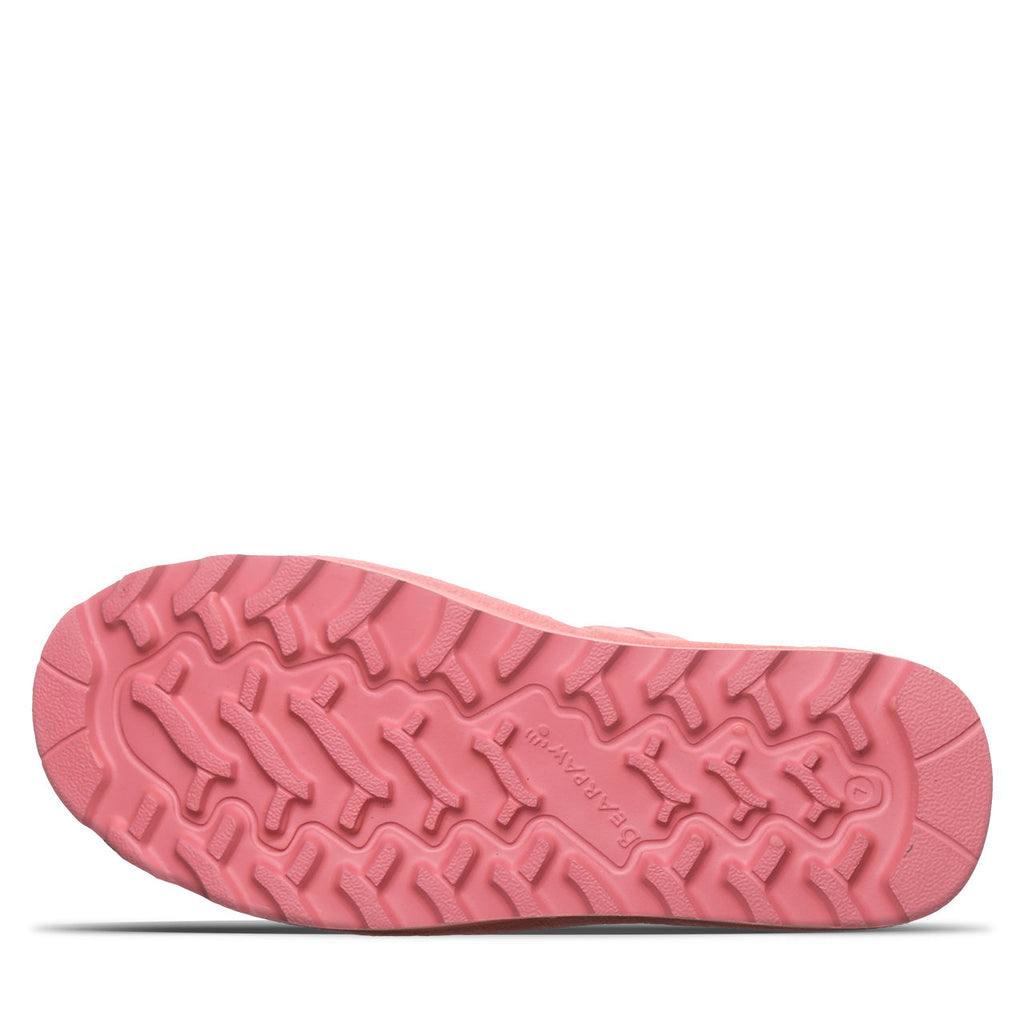 Altitude Suede Slide Sandals in Shell Pink