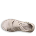 Pinnacle Flatform Sandals in Mushroom