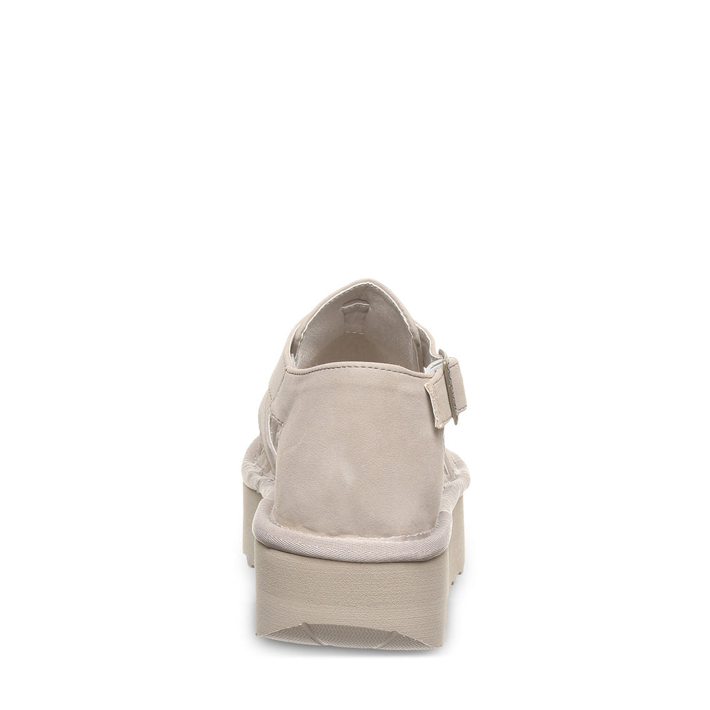 Pinnacle Flatform Sandals in Mushroom