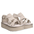 Pinnacle Flatform Sandals in Mushroom