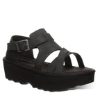 Pinnacle Flatform Sandals in Black