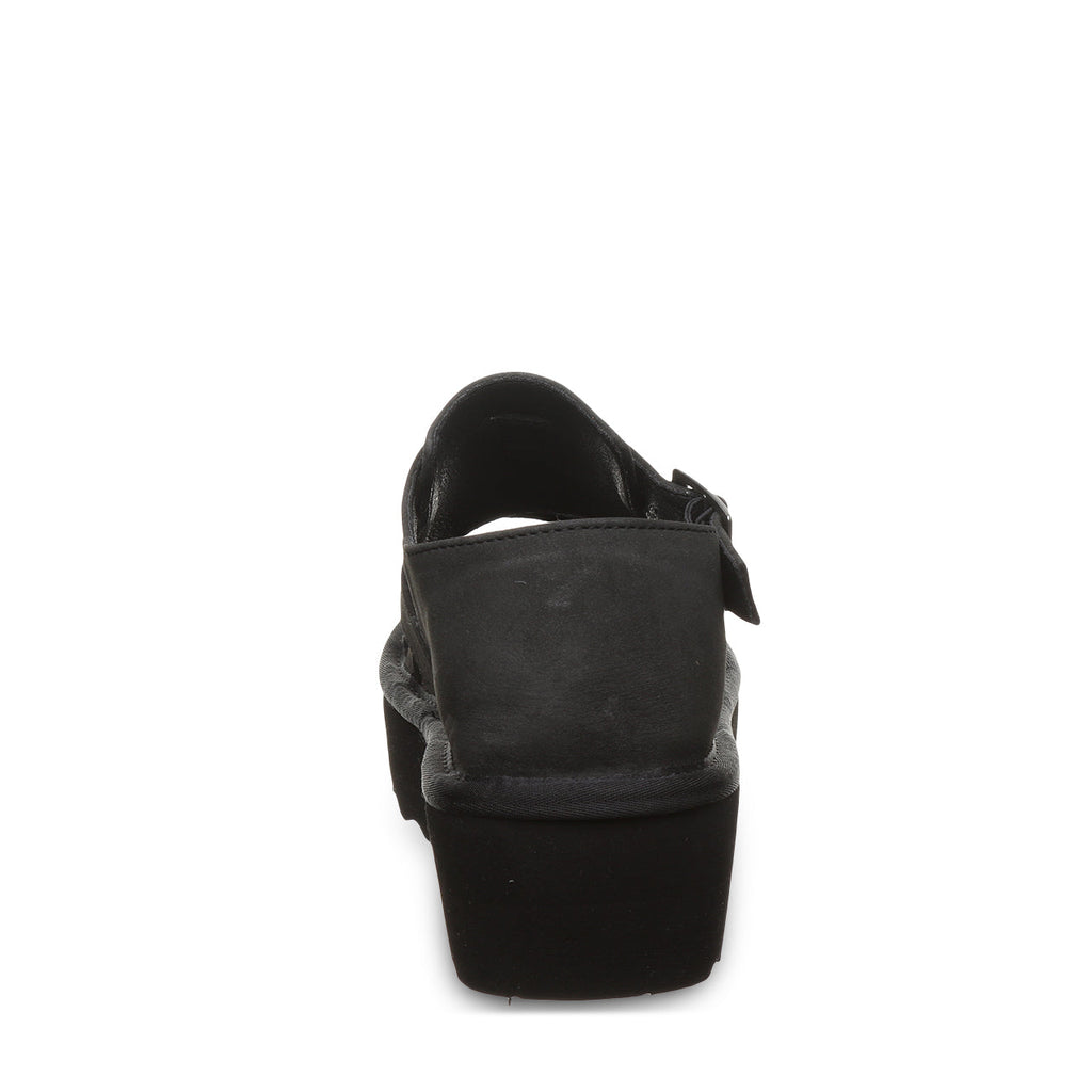 Pinnacle Flatform Sandals in Black