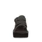 Pinnacle Flatform Sandals in Black