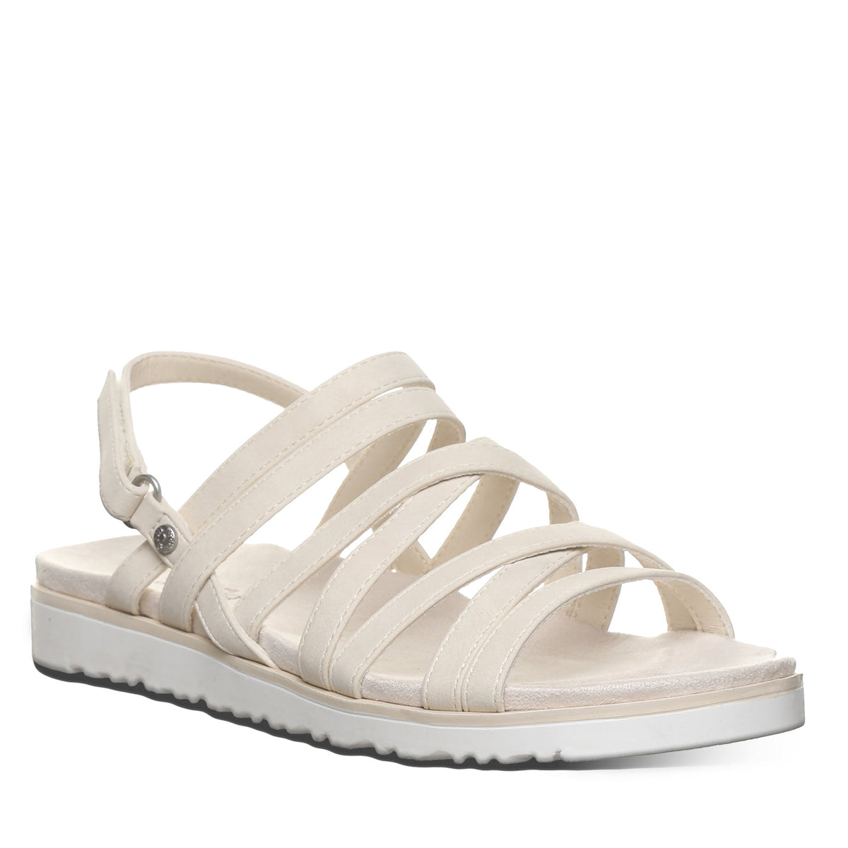 Crete Comfort Sandals in Bone