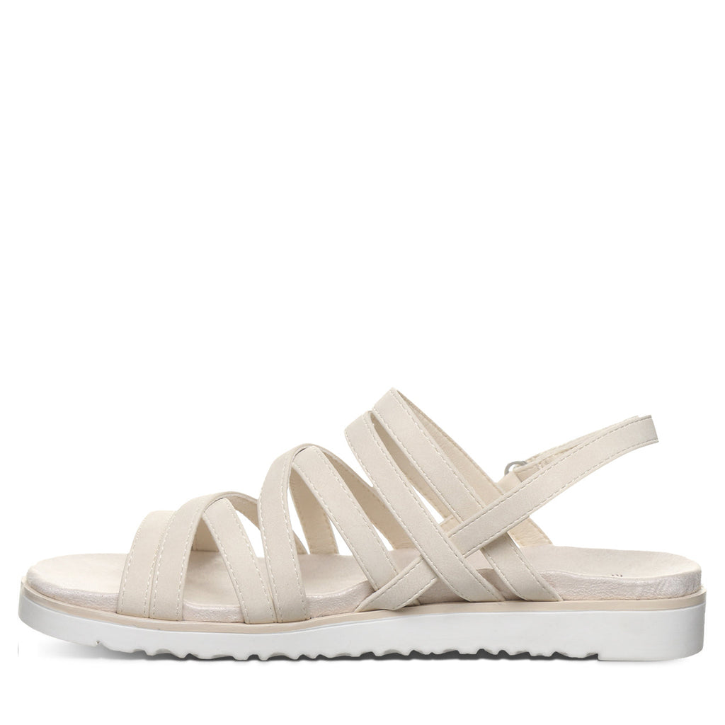 Crete Comfort Sandals in Bone