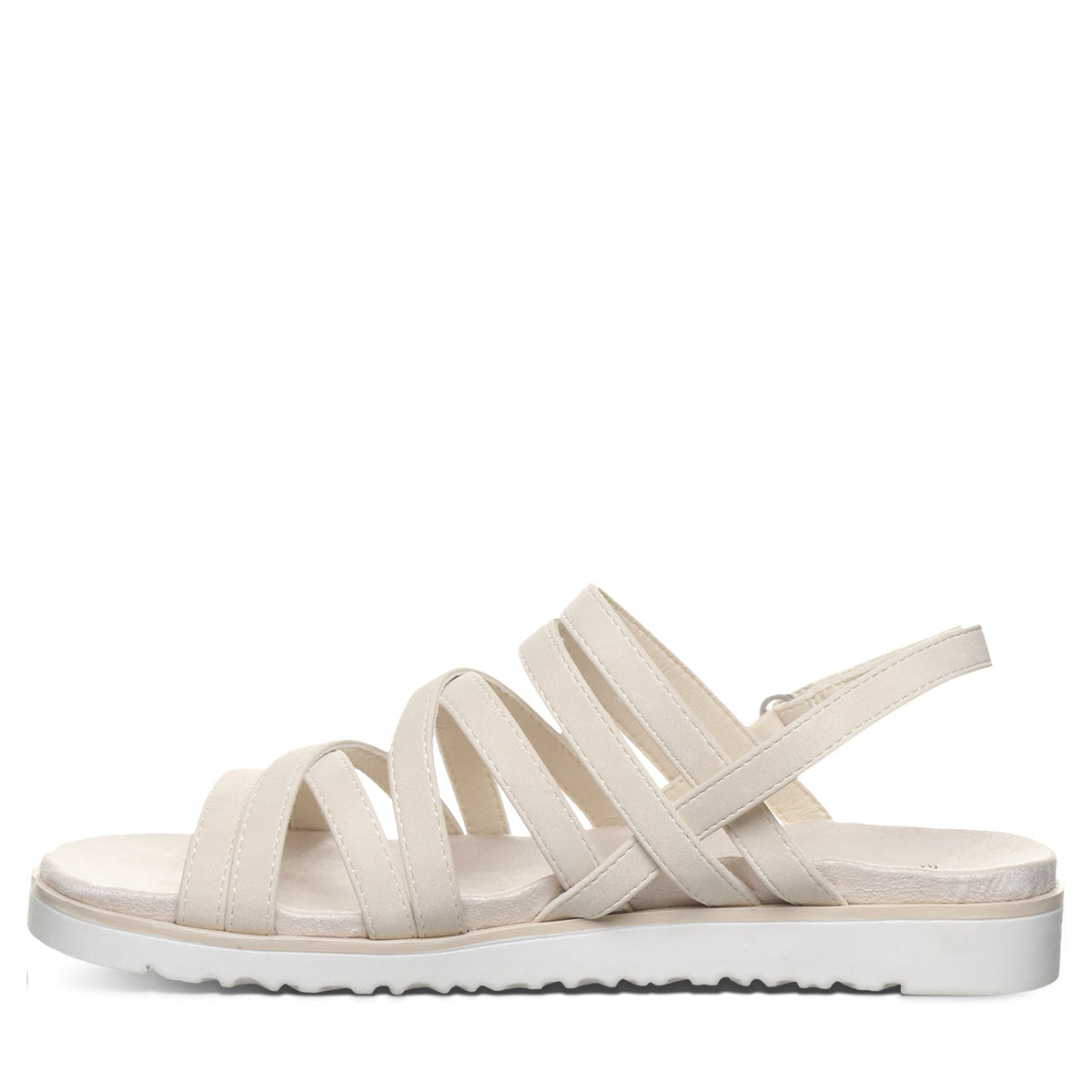 Crete Comfort Sandals in Bone