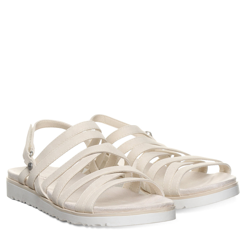 Crete Comfort Sandals in Bone