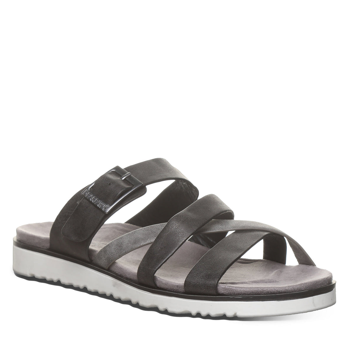 Rhodes Strappy Sandals in Black