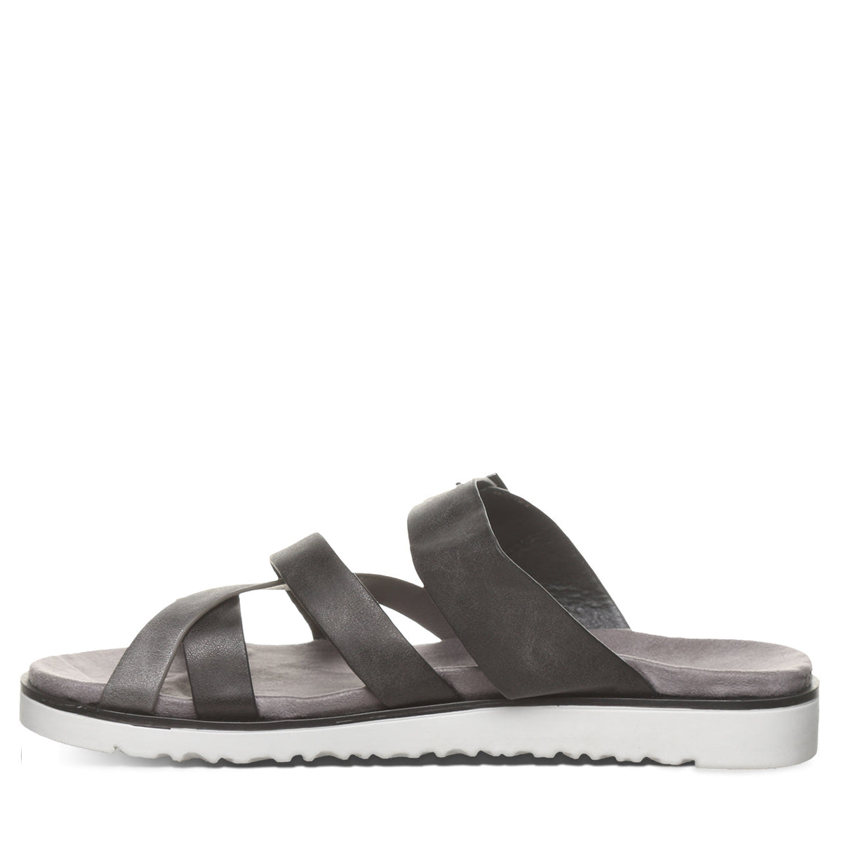 Rhodes Strappy Sandals in Black