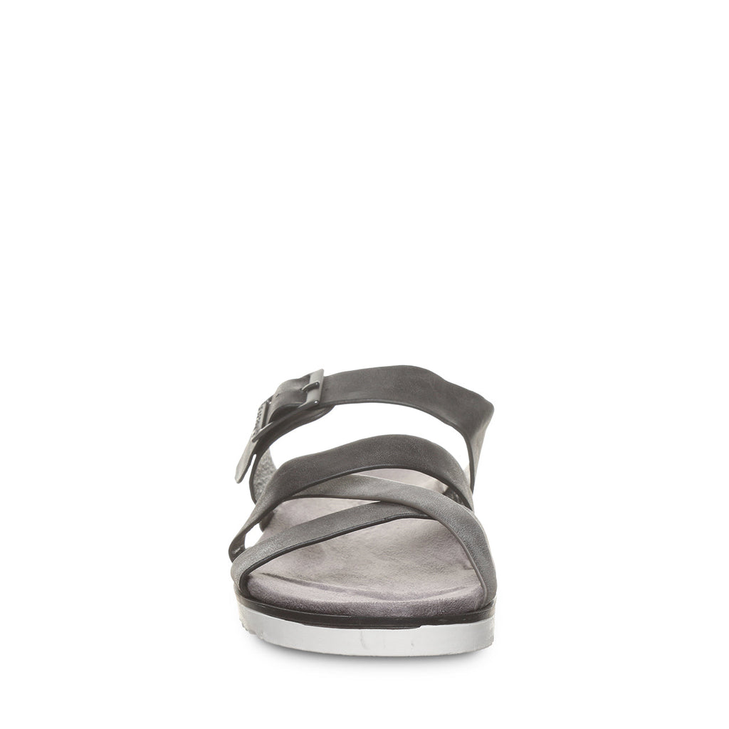 Rhodes Strappy Sandals in Black