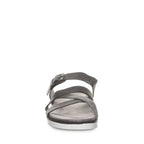 Rhodes Strappy Sandals in Black