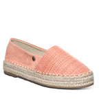 Macchiato Espadrille Flats in Coral