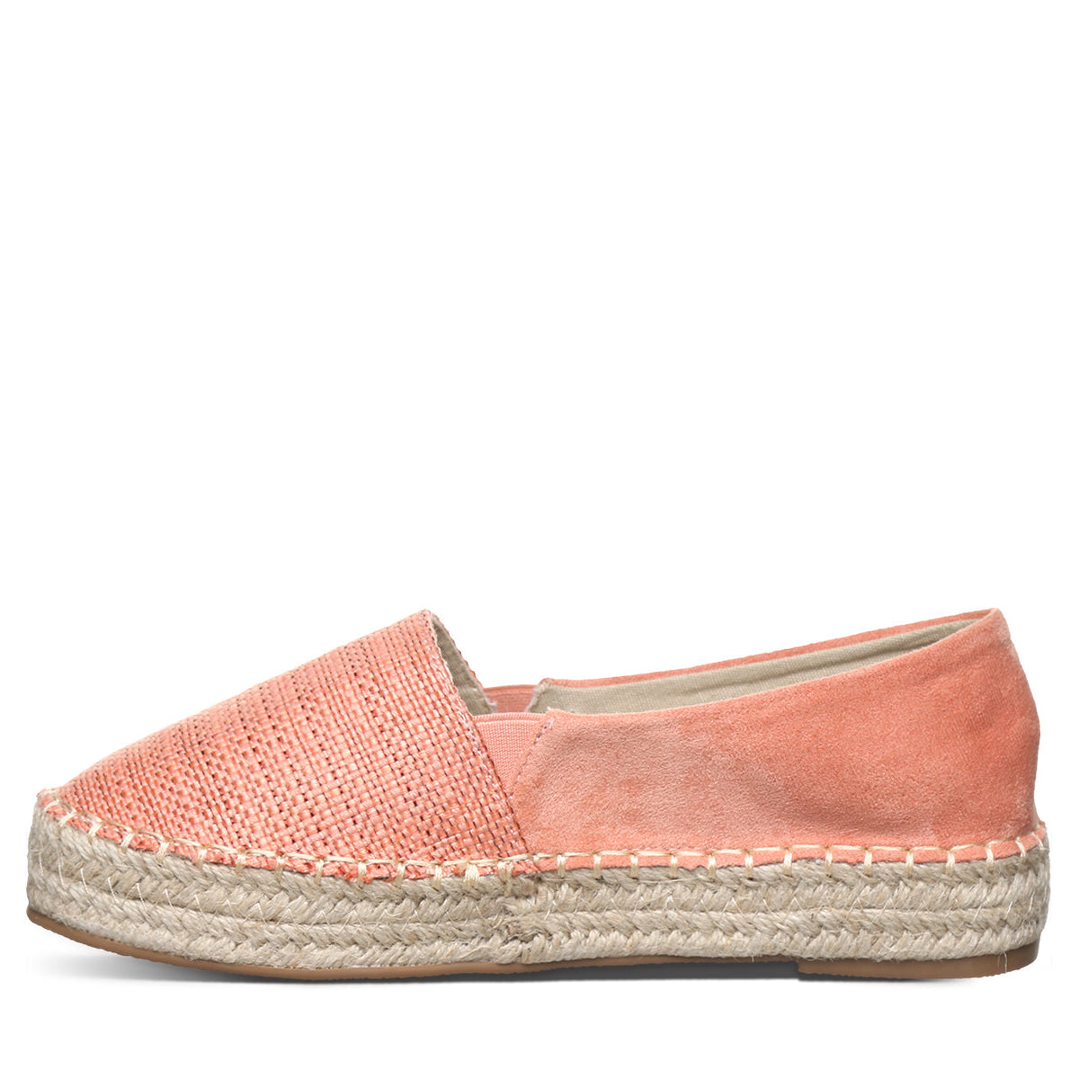 Macchiato Espadrille Flats in Coral