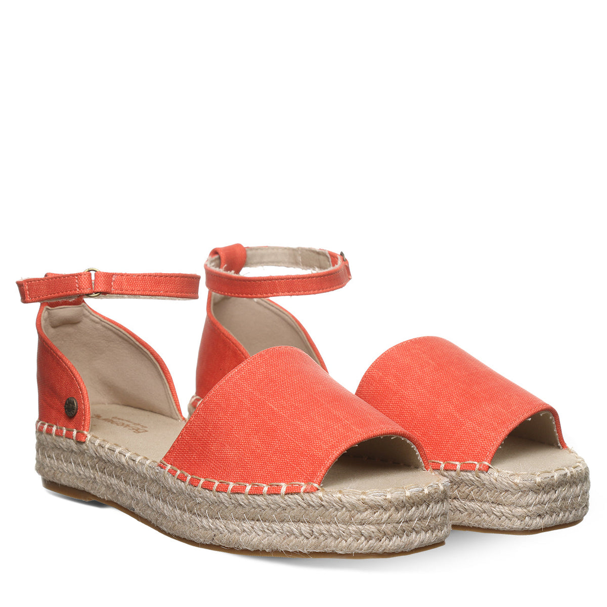 Affagato Espadrille Sandals in Coral