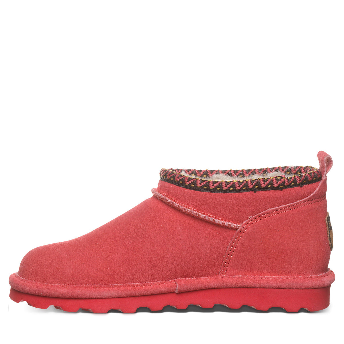 Bearpaw Women's Super Shorty Deco Boots in Guava