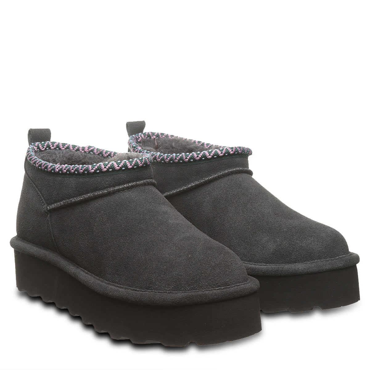 Women's Retro Super Shorty Deco Boots in Graphite