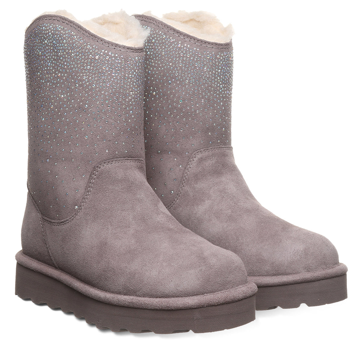 Women's Glam Platform Low Boots in Cinder