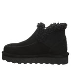 Maeve Platform Lifted Booties in Black