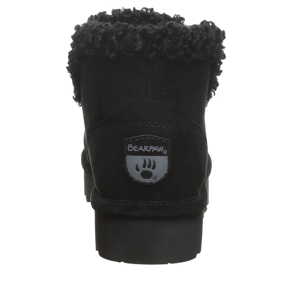 Maeve Platform Lifted Booties in Black