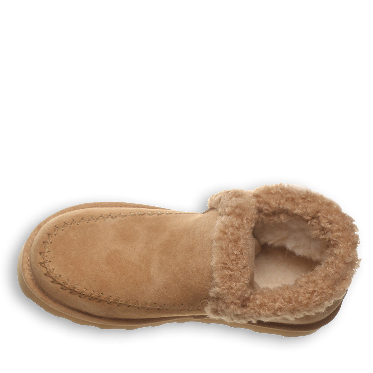 Maeve Platform Low Booties in Iced Coffee Solid