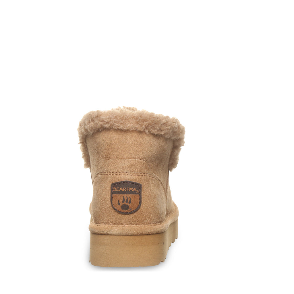 Maeve Platform Low Booties in Iced Coffee Solid