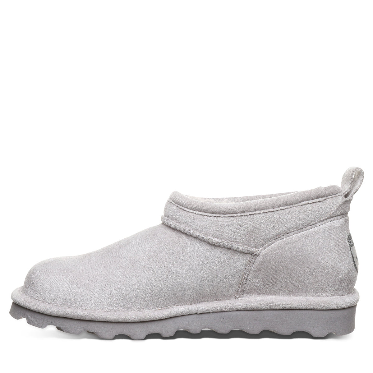 Women's Super Shorty Vegan Snow Boots in Gray Fog