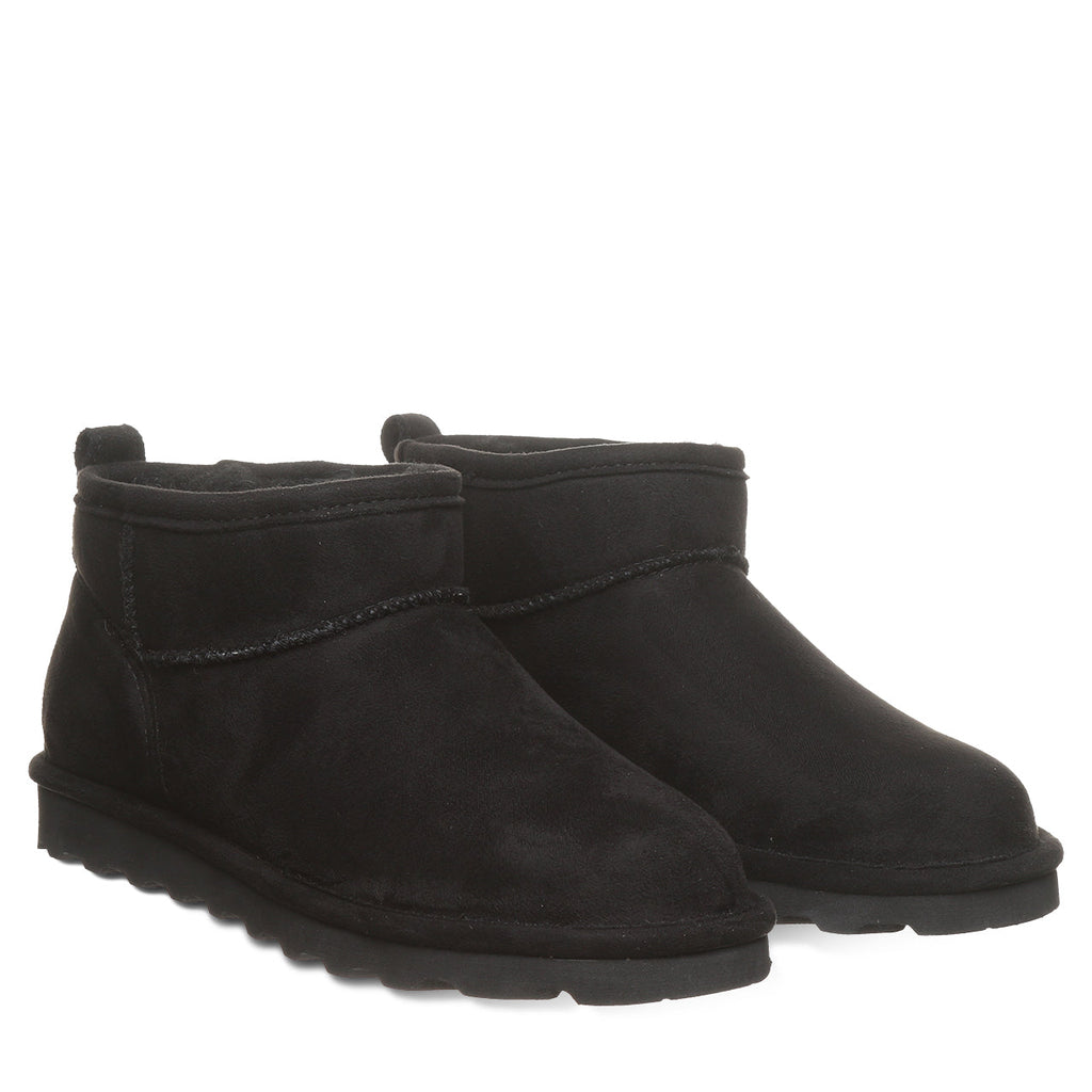 Shorty Vegan Ankle Boots in Black