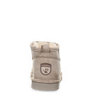Shorty Vegan Boots in Mushroom