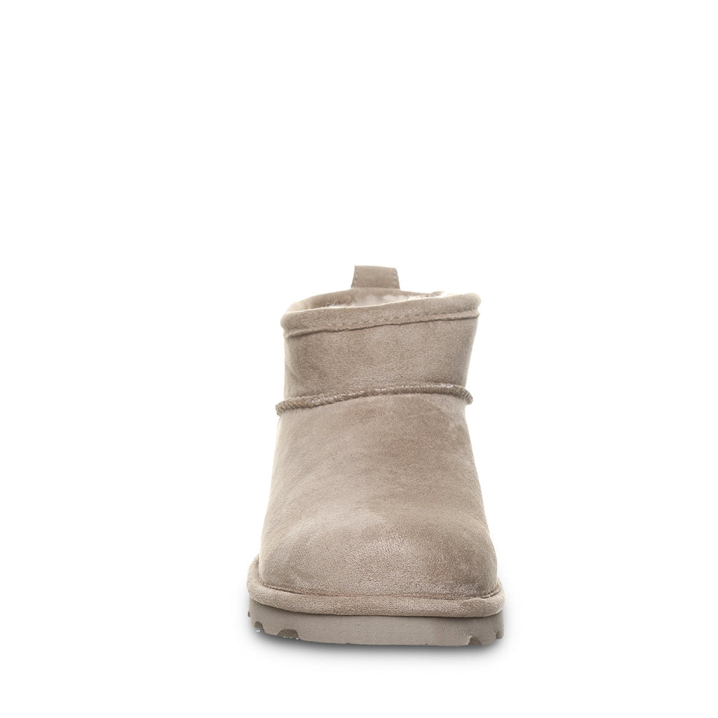Shorty Vegan Boots in Mushroom