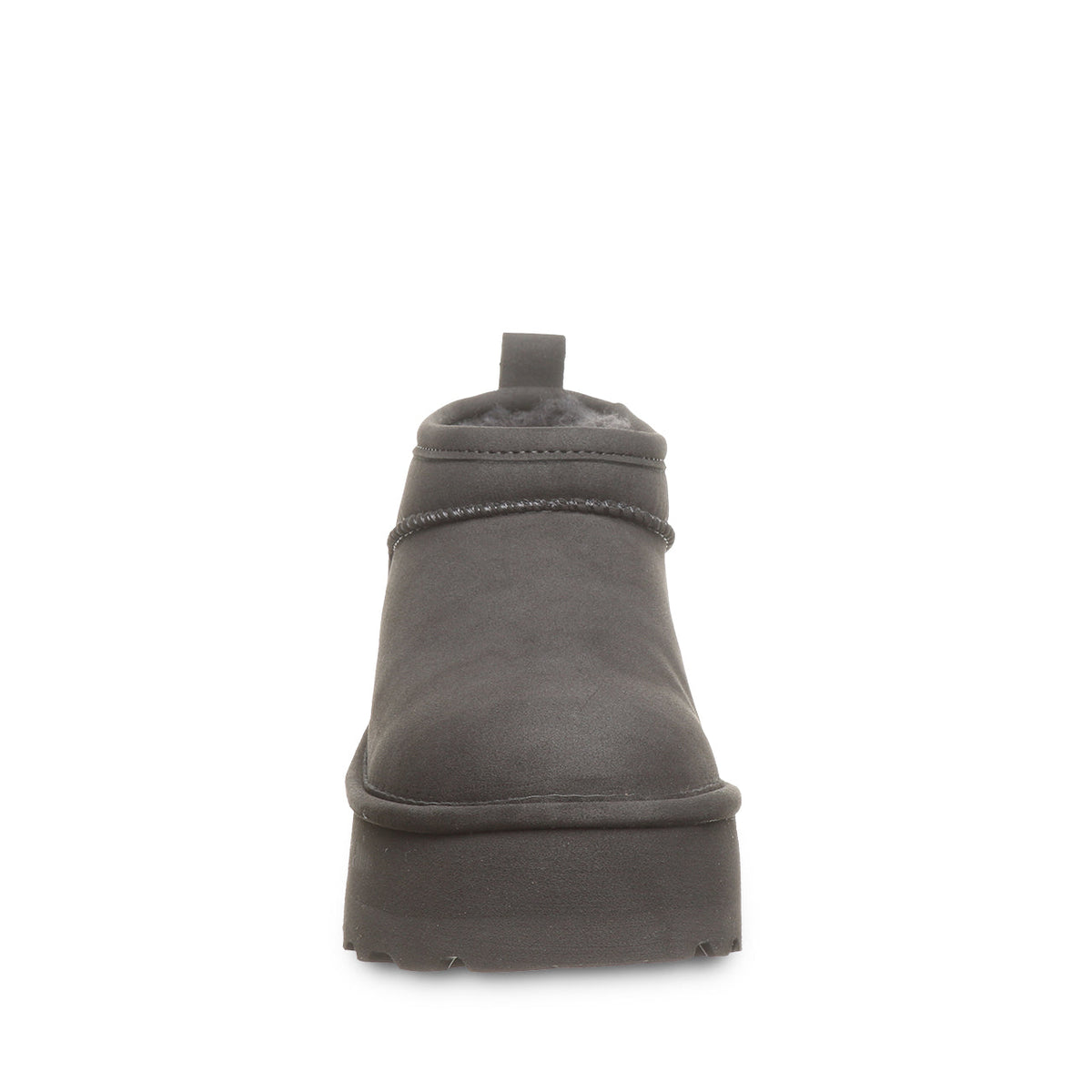 Retro Super Shorty Vegan Booties in Carbon