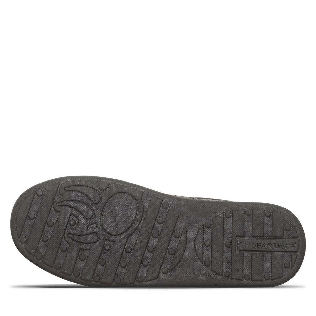 Angel Wool Blend Lined Slippers in Black