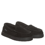 Angel Wool Blend Lined Slippers in Black