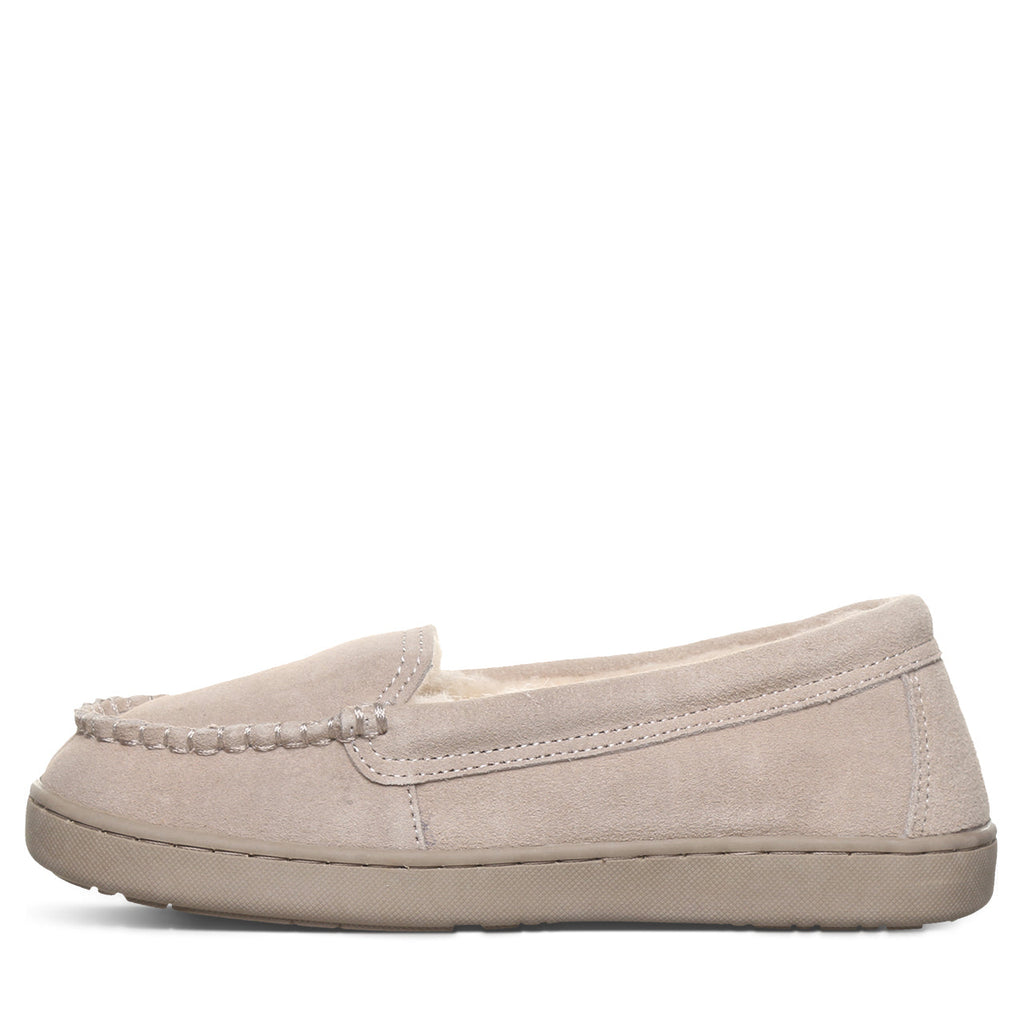 Angel Suede Slippers in Mushroom