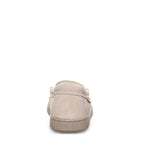 Angel Suede Slippers in Mushroom