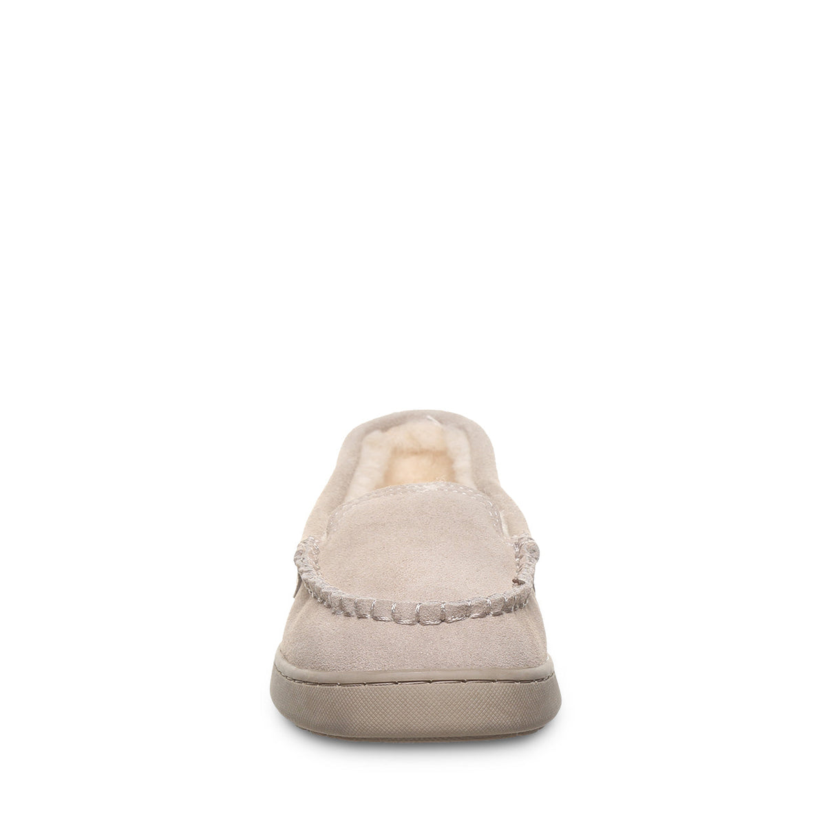 Angel Suede Slippers in Mushroom