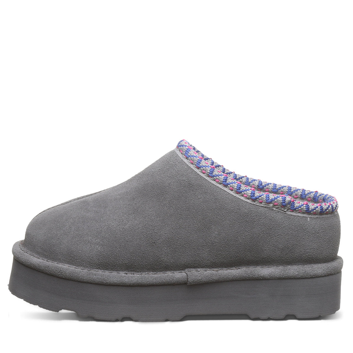Bearpaw Martis Youth Slippers in Charcoal