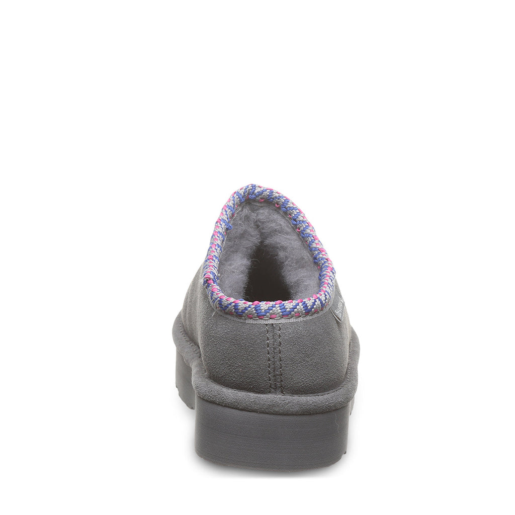 Bearpaw Martis Youth Slippers in Charcoal
