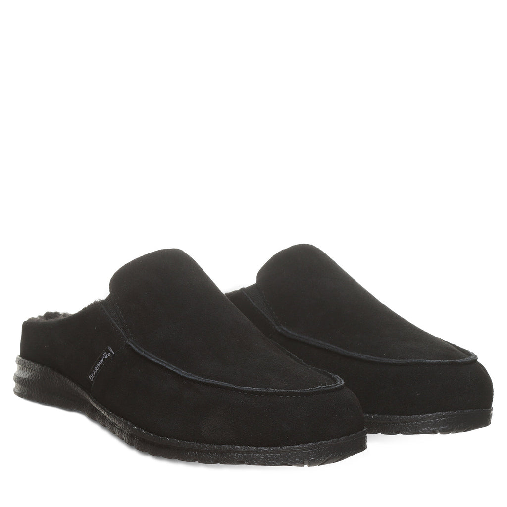 Bearpaw Men's Joel Slippers in Black