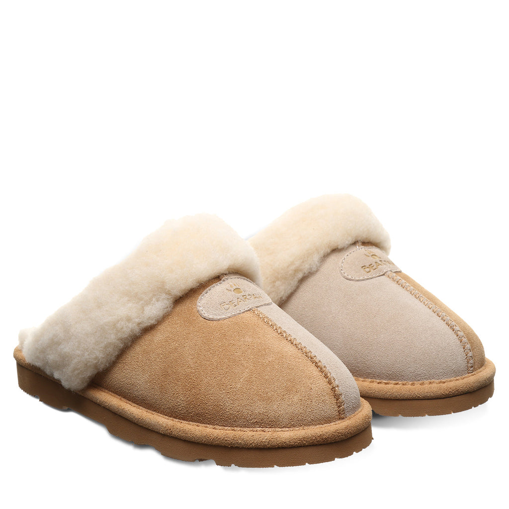 Bearpaw Women's Loki Duo Slippers in Oat