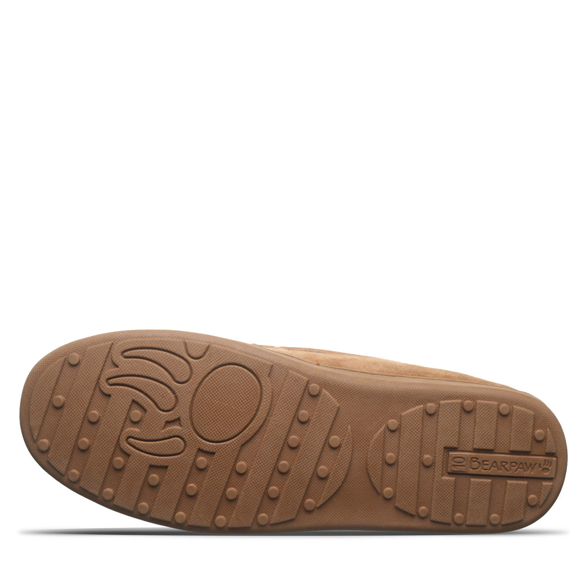 Brian Men's Moccasin Slippers in Hickory