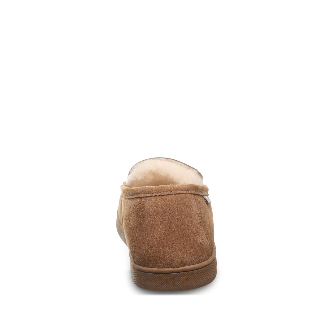 Brian Men's Moccasin Slippers in Hickory