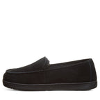Brian Moccasin Slippers in Black