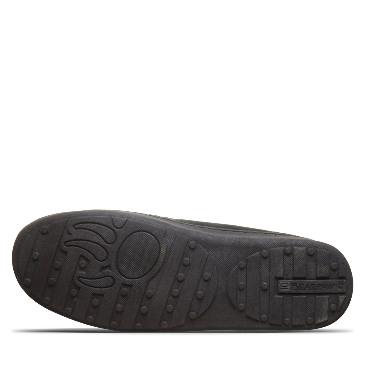 Brian Moccasin Slippers in Black