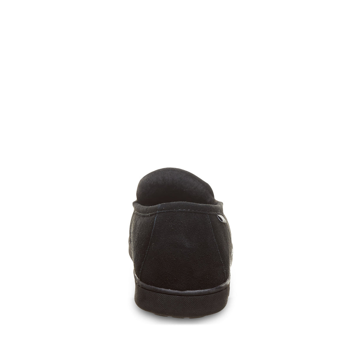 Brian Moccasin Slippers in Black