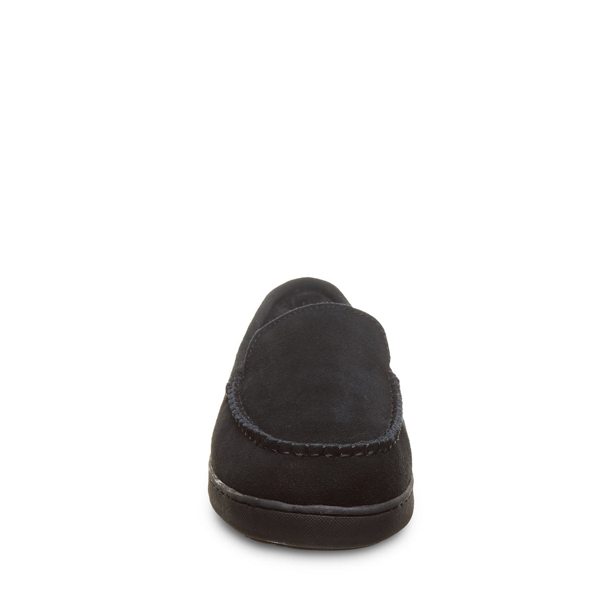 Brian Moccasin Slippers in Black